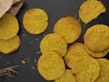 Oatcakes au curcuma et romarin