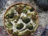 Quiche brocoli-pesto