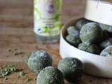 Truffes crues matcha pandan