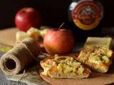 Sweet tartine, pomme caramélisée et cheddar