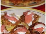 Blinis de flocons de riz