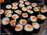 Makis saumon-avocat