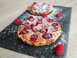 Tartelettes aux framboises et à la frangipane