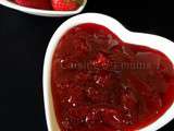 Confiture de fraises express aux micro-ondes