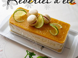 Bavarois Citron vert, Noix de Coco & Fruits exotiques