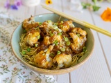 Beignets de chou-fleur à l’aigre-douce