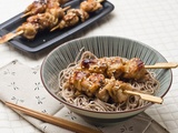 Brochettes de Poulet grillé à la Japonaise