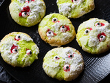 Cookies effrayants Noix de coco et Citron Vert