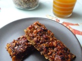 Flapjacks Banane, Chocolat & Beurre de cacahuète pour le goûter {Concours inside!}