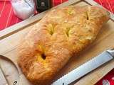 Fougasse à la tapenade de Poivrons et aux Tomates séchées