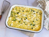 Gratin de courgettes à la feta