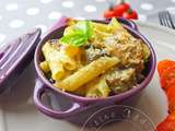 Gratin de Penne au Poulet & Aubergines