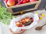 Papillotes de fruits d’été