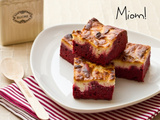 Red velvet Cheesecake brownie