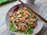 Salade au Saumon et aux Nouilles Soba