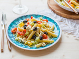 Salade de penne à la Grecque