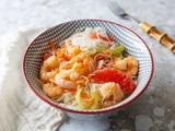 Salade thaï aux Crevettes et Pamplemousse