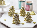 Sapins de Biscuits au Thé vert Matcha