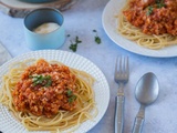 Sauce bolognaise végétarienne au chou-fleur