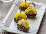 Sucettes de Kiwi Gold au Chocolat