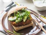 Veggie Burger au Quinoa, Haricots rouges & Maïs