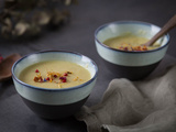 Velouté de poireaux et pommes de terre