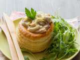 Vol-au-vent au poulet citronné