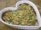 Gratin de courgettes à ma manière