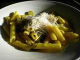 Penne alle zucchine con curcuma e zafferano