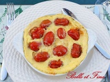 Clafoutis aux tomates cerises express