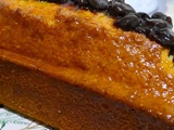 Cake de voyage - confiture de cerises et citron- facile