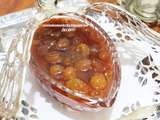 Confiture traditionnelle de raisins blancs de table - معجمن العِنب