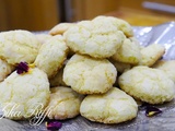 Craquelés - biscuits très gourmands aux saveurs de citron vert du jardin et vanille