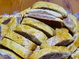 Croquants- croquets- gâteaux algériens marbrés au chocolat