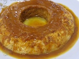 Flan maison au riz et caramel