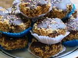 Gâteaux algériens au chocolat- beurre de cacahuètes crunchy maison et marmelade d'oranges