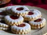 Sablés fondants pur beurre à la confiture de fraises