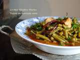 Tajine de veau de lait aux haricots verts-Loubia khadra marka