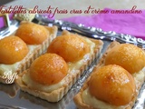 Tartelettes aux abricots frais et crème amandine