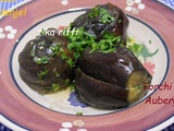 Torchi beydenjel de annaba ou aubergines braisées à l'ail et au vinaigre