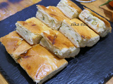 Tourte pâte à l'huile au poulet et pommes de terre