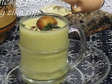 Velouté de chou fleur et rutabaga au lait de coco et parmesan