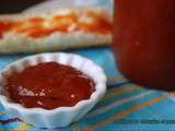 Confiture de néctarine et pomme