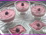 Mousse aux framboises