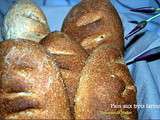 Pain au trois farine