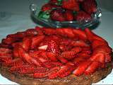 Tarte aux fraises, Crèmes aux amandes