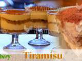 Du Tiramisu en Verrines ou en Plat familial