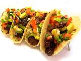 Tacos de Boeuf Asiatique (Tacos estilo Asiáticos)