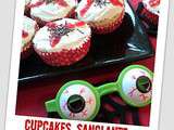 Cupcakes Sanglants pour Halloween