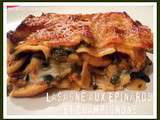 Lasagne aux Epinards et Champignons